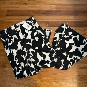 Cow Print Bell Bottoms
